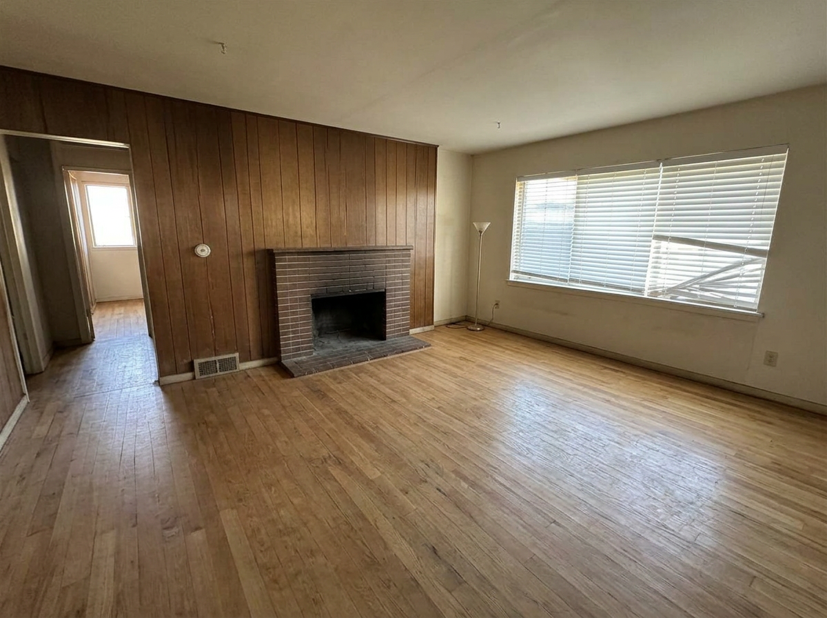 Cleaned and sale-ready Bay Area home interior after DPI cleanout